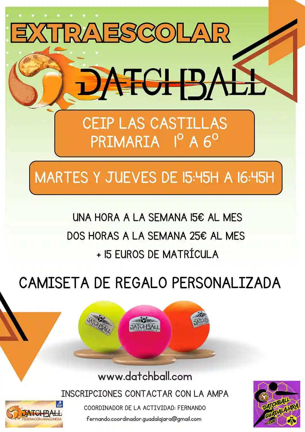 Extraescolares 2026-2027