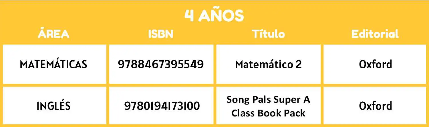 libros-infantil-4-años-2026-2027
